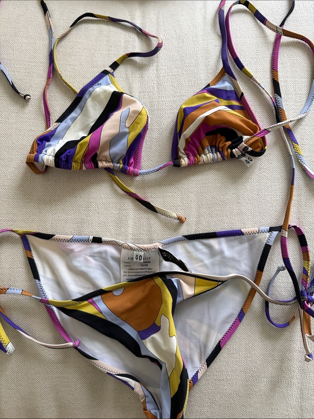 Pucci Printed Bikini